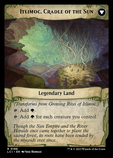 Growing Rites of Itlimoc // Itlimoc, Cradle of the Sun - LCI - R 