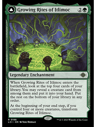 Growing Rites of Itlimoc // Itlimoc, Cradle of the Sun - LCI - R 