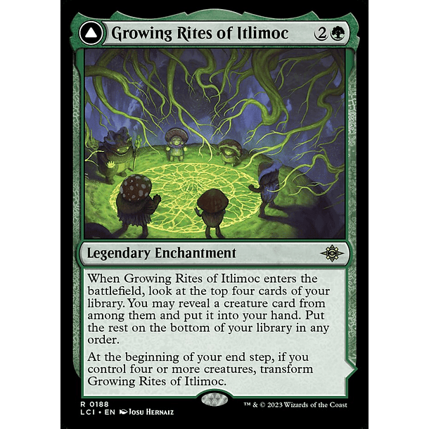 Growing Rites of Itlimoc // Itlimoc, Cradle of the Sun - LCI - R  1