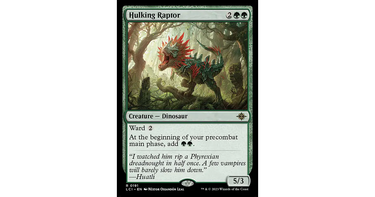 Hulking Raptor - LCI - R