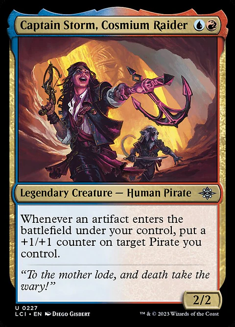 Captain Storm, Cosmium Raider - LCI - U 