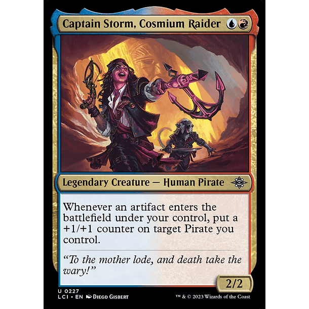 Captain Storm, Cosmium Raider - LCI - U 