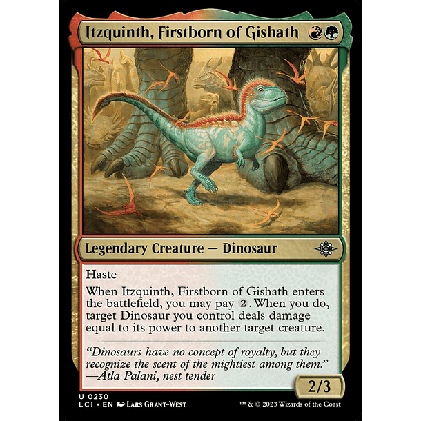 Itzquinth, Firstborn of Gishath - LCI - U 