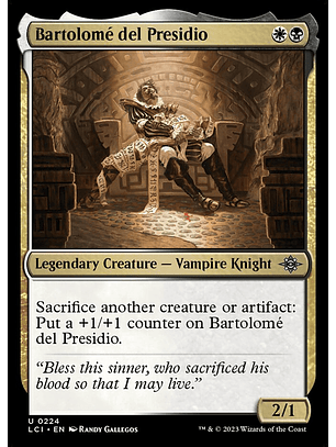 Bartolomé del Presidio - LCI - U 