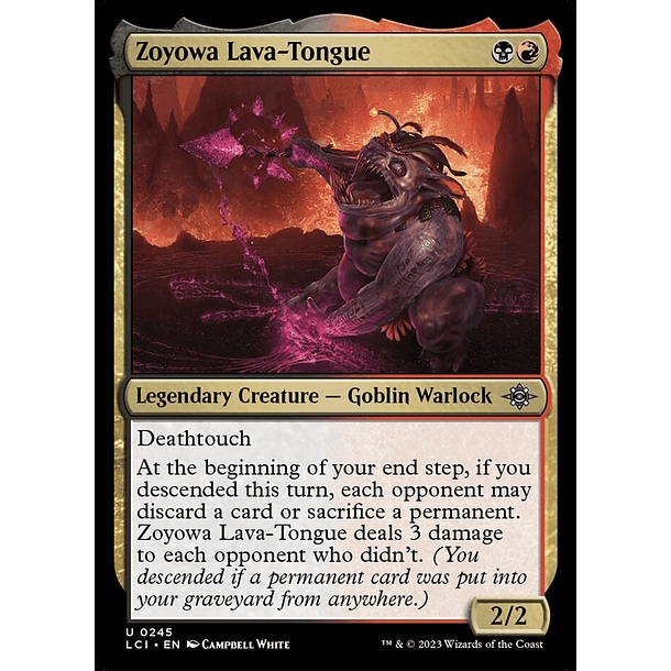 Zoyowa Lava-Tongue - LCI - U  1