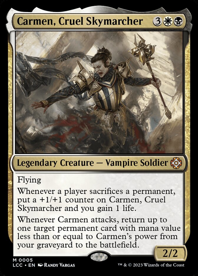 Carmen, Cruel Skymarcher - LCC - M 1
