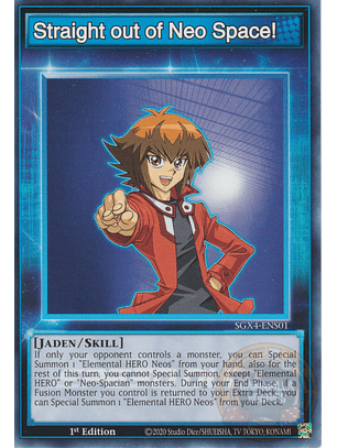 Straight out of Neo Space! - SGX4-ENS01 - Common