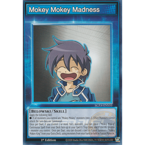 Mokey Mokey Madness - SGX4-ENS10 - Common 
