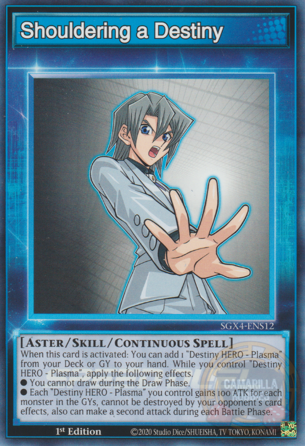 Shouldering a Destiny - SGX4-ENS12 - Common  1