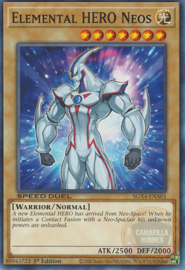 Elemental HERO Neos - SGX4-ENA01 - Common  1