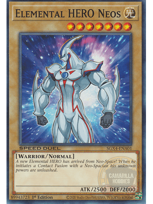 Elemental HERO Neos - SGX4-ENA01 - Common 