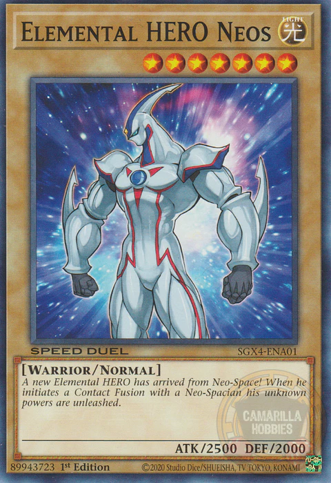Elemental HERO Neos - SGX4-ENA01 - Common 