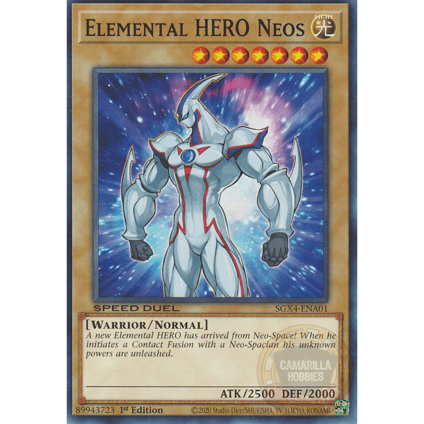 Elemental HERO Neos - SGX4-ENA01 - Common 