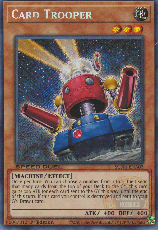 Card Trooper - SGX4-ENA03 - Secret Rare 1