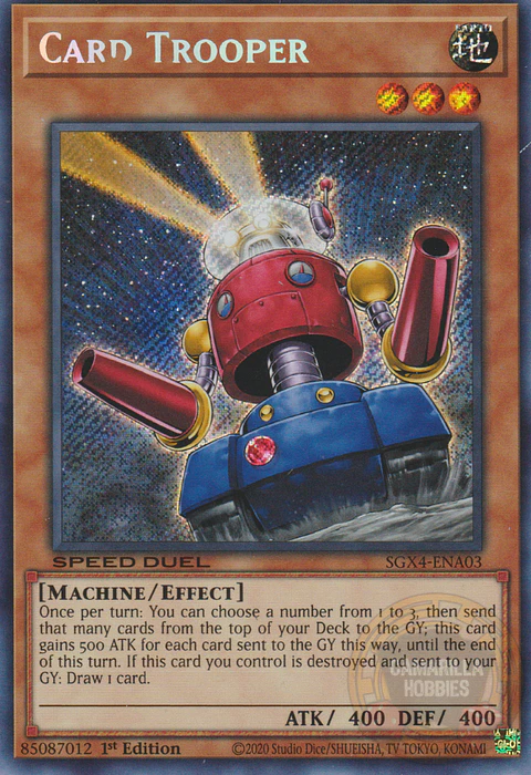 Card Trooper - SGX4-ENA03 - Secret Rare