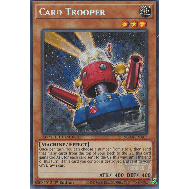 Card Trooper - SGX4-ENA03 - Secret Rare
