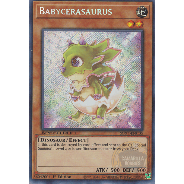 Babycerasaurus - SGX4-ENC05 - Secret Rare