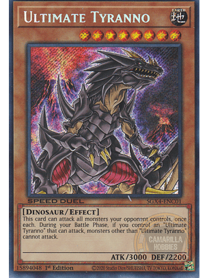 Ultimate Tyranno - SGX4-ENC01 - Secret Rare