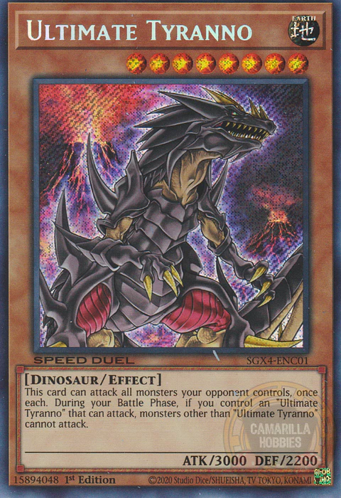 Ultimate Tyranno - SGX4-ENC01 - Secret Rare
