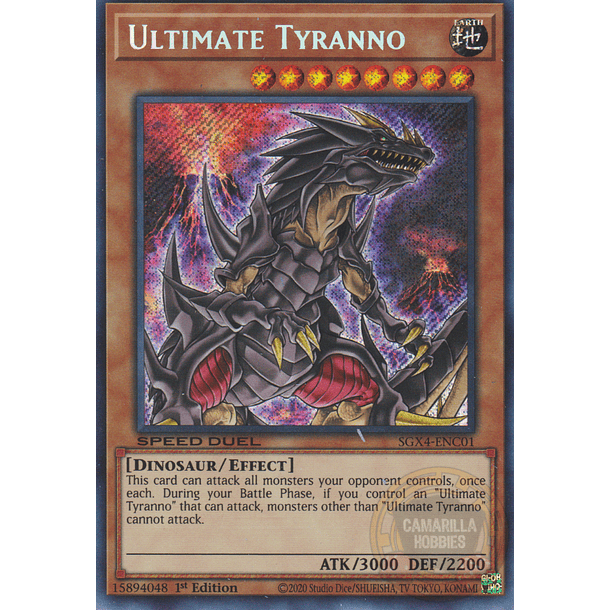 Ultimate Tyranno - SGX4-ENC01 - Secret Rare