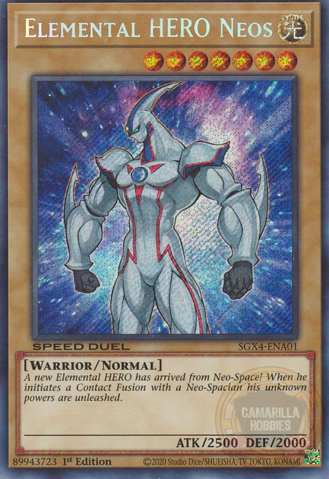 Elemental HERO Neos - SGX4-ENA01 - Secret Rare