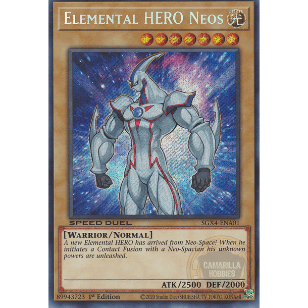 Elemental HERO Neos - SGX4-ENA01 - Secret Rare