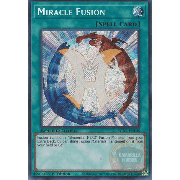 Miracle Fusion - SGX4-ENE05 - Secret Rare