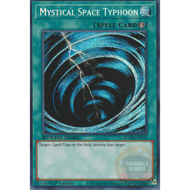 Mystical Space Typhoon - SGX4-END14 - Secret Rare