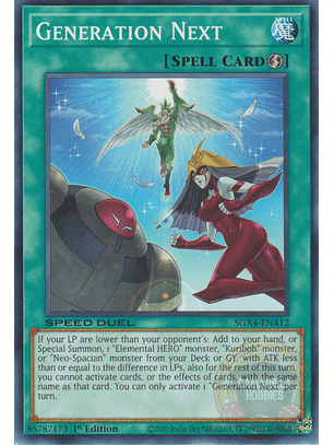 Generation Next - SGX4-ENA12 - Common 