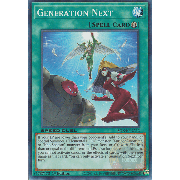 Generation Next - SGX4-ENA12 - Common 