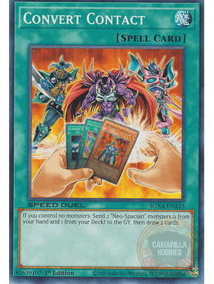 Convert Contact - SGX4-ENA15 - Common 