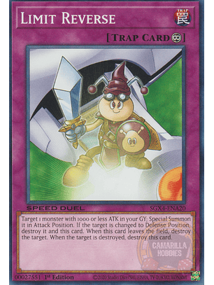 Limit Reverse - SGX4-ENA20 - Common 