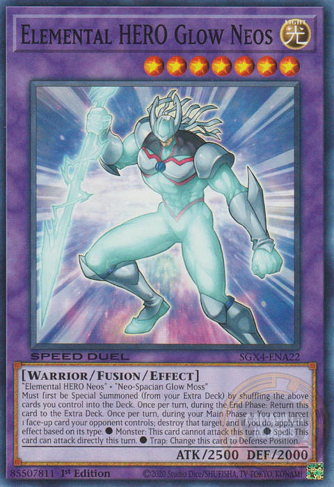 Elemental HERO Glow Neos - SGX4-ENA22 - Common 