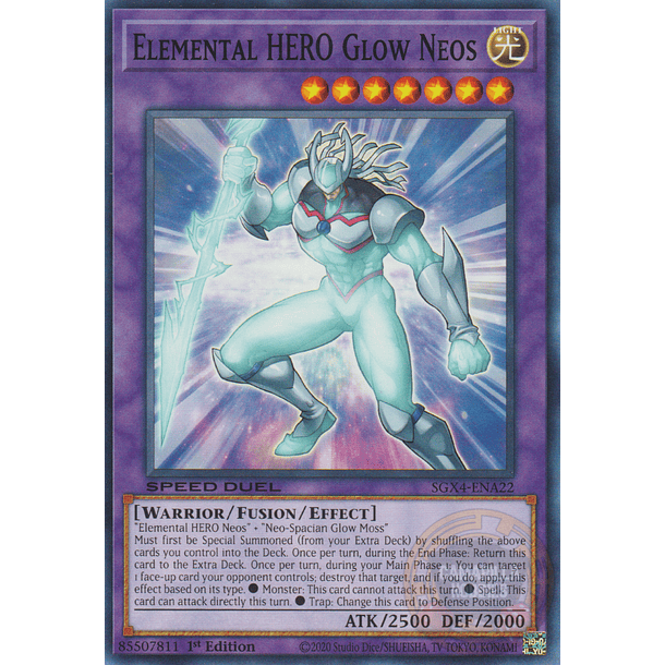 Elemental HERO Glow Neos - SGX4-ENA22 - Common 