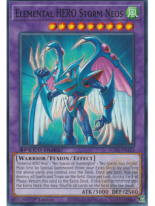 Elemental HERO Storm Neos - SGX4-ENA25 - Common 