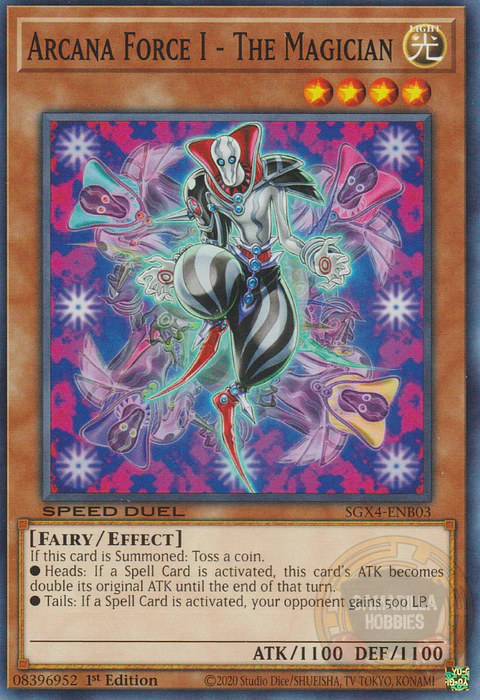 Arcana Force I - The Magician - SGX4-ENB03 - Common 