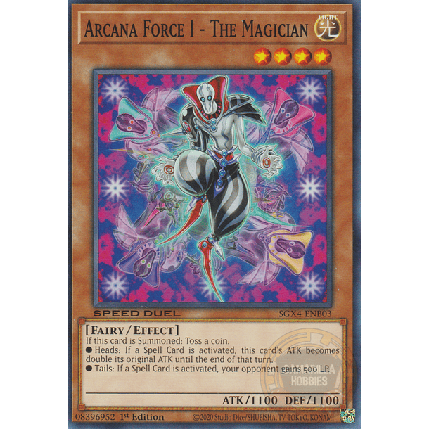 Arcana Force I - The Magician - SGX4-ENB03 - Common 