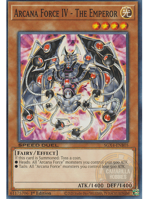 Arcana Force IV - The Emperor - SGX4-ENB05 - Common 