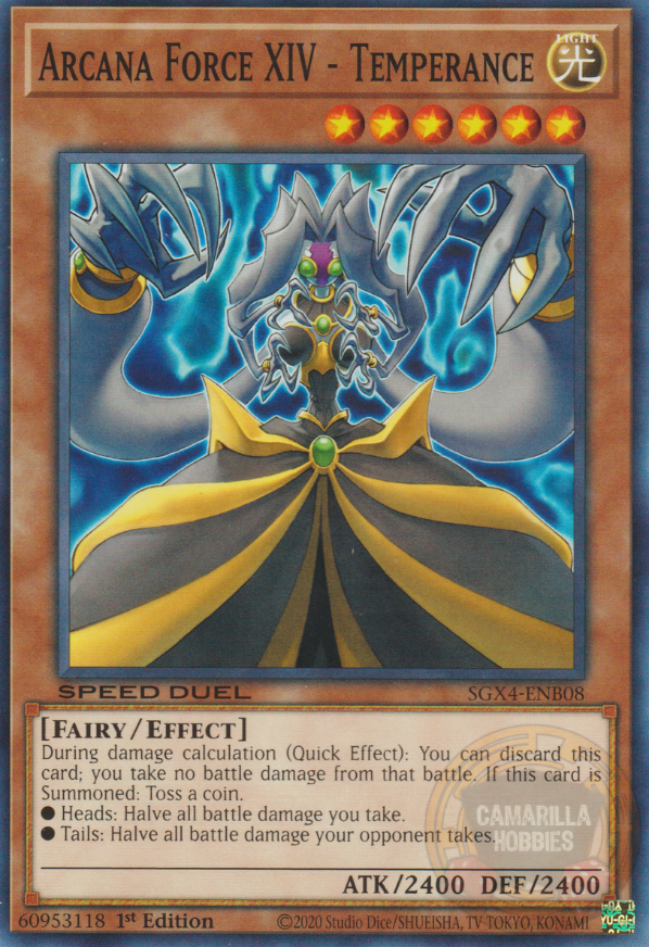 Arcana Force XIV - Temperance - SGX4-ENB08 - Common  1