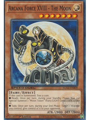 Arcana Force XVIII - The Moon - SGX4-ENB09 - Common 