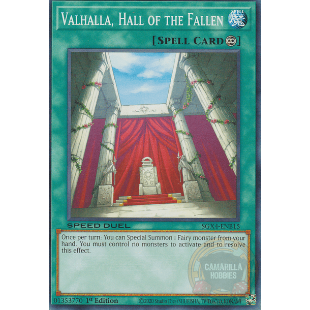Valhalla, Hall of the Fallen - SGX4-ENB15 - Common 
