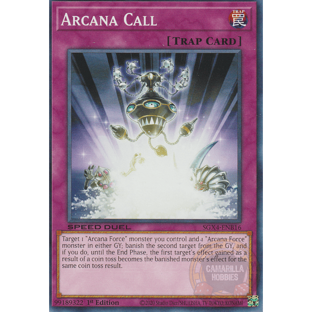 Arcana Call - SGX4-ENB16 - Common 
