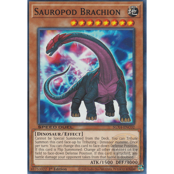 Sauropod Brachion - SGX4-ENC02 - Common 