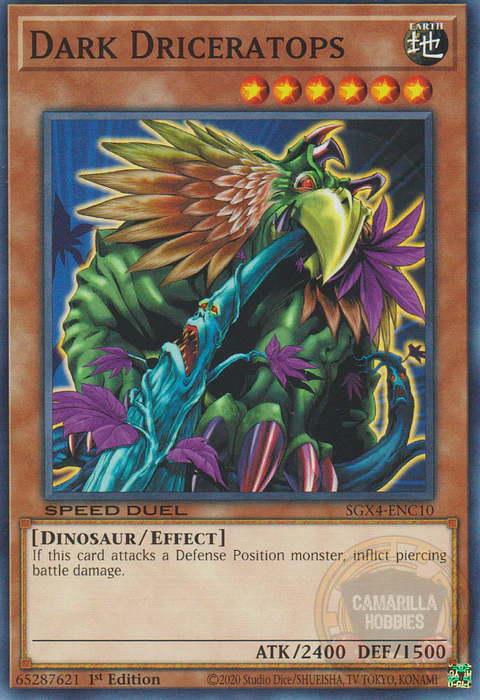 Dark Driceratops - SGX4-ENC10 - Common 