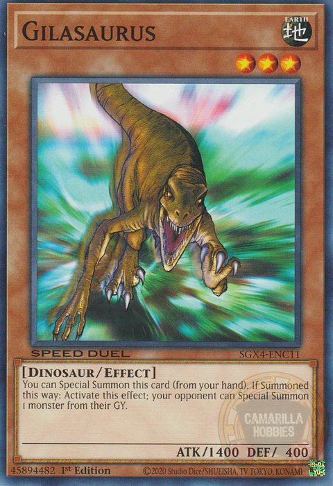 Gilasaurus - SGX4-ENC11 - Common 
