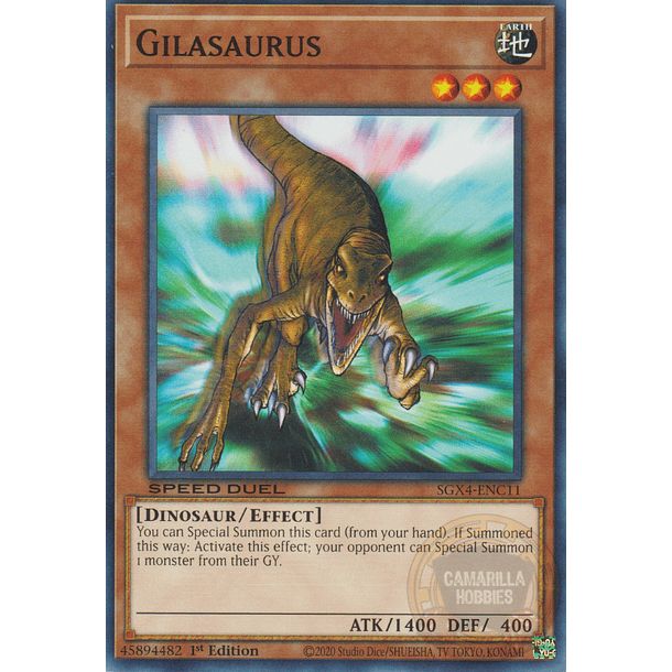 Gilasaurus - SGX4-ENC11 - Common 