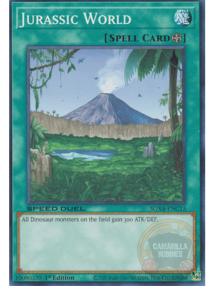 Jurassic World - SGX4-ENC15 - Common 