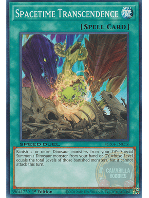 Spacetime Transcendence - SGX4-ENC16 - Common 