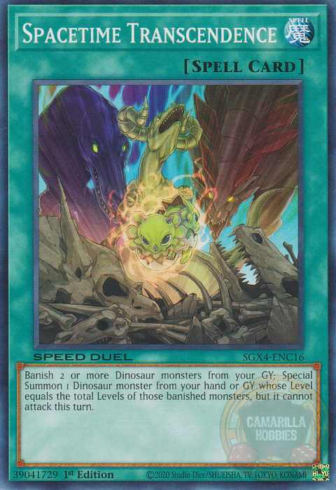 Spacetime Transcendence - SGX4-ENC16 - Common 