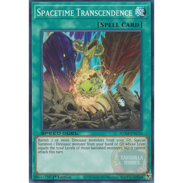 Spacetime Transcendence - SGX4-ENC16 - Common 